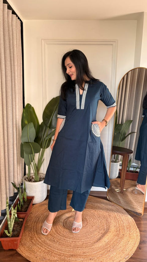 New PRESENTING YOU A VERY BEAUTIFUL A LINE KURTI WITH PLAZO