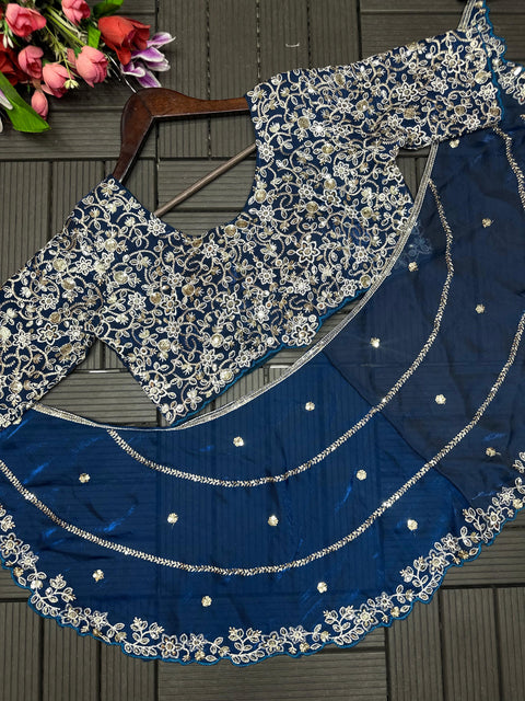 New Launching Embroidery Work Lehenga Choli