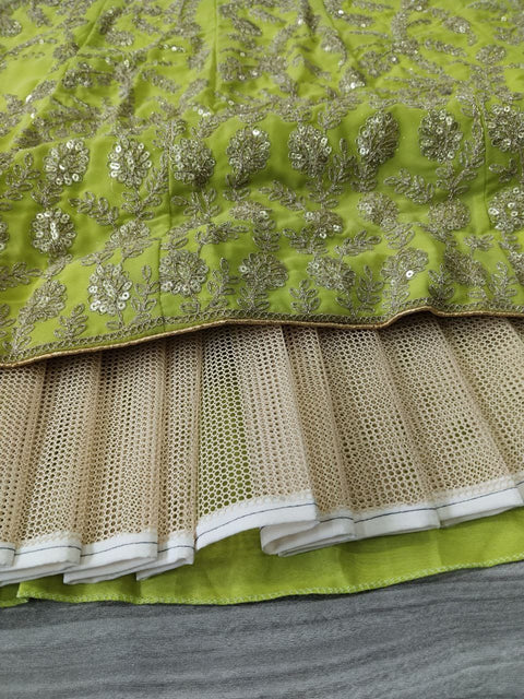 New Premium Georgette Embellished With Beautiful Designer Lehenga