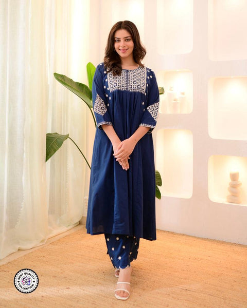 New Beautiful Collection Viscose Reyon Embroidered work PAIR OF TOP-BOTTOM