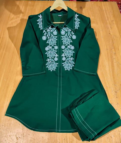 New Launchsolid cotton  co-ord set