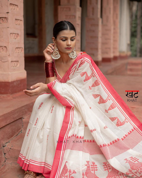 New BEAUTIFUL RICH PALLU & JACQUARD WORK ON ALL OVER THE SAREE