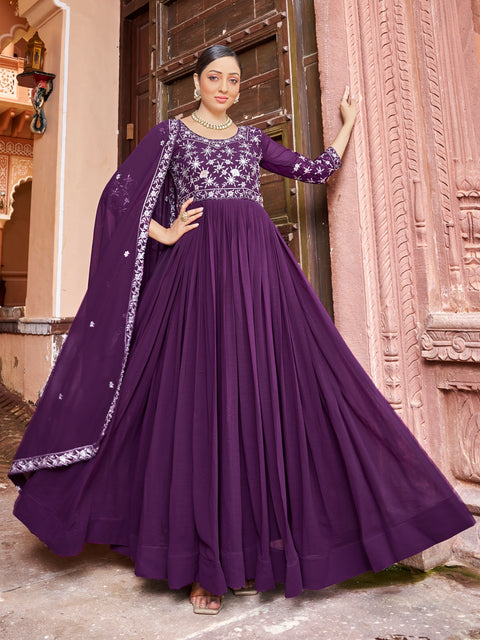 New PREMIUM DESIGNER READYMADE GOWN-DUPATTA