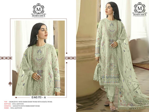 New Pakistani Heavy Faux Georgette With Embroidery Sequence Work Dress