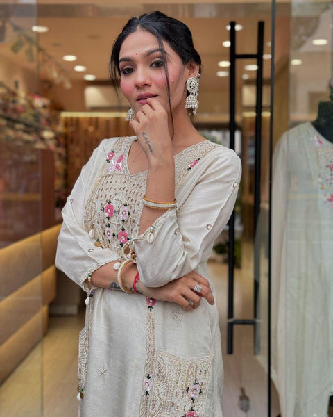 New Beautifully Crafted Pure Roman Silk Suits