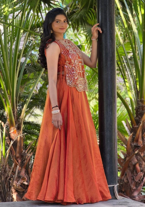 New  Festival Special embroidery trade and sequence lengha Choli