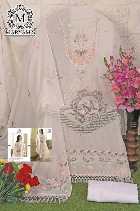 New Pakistani Heavy Faux Georgette With Embroidery Sequence Work Dress