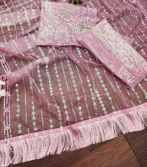 NEW  DESIGNERS WORK PARTY WERE SAREE