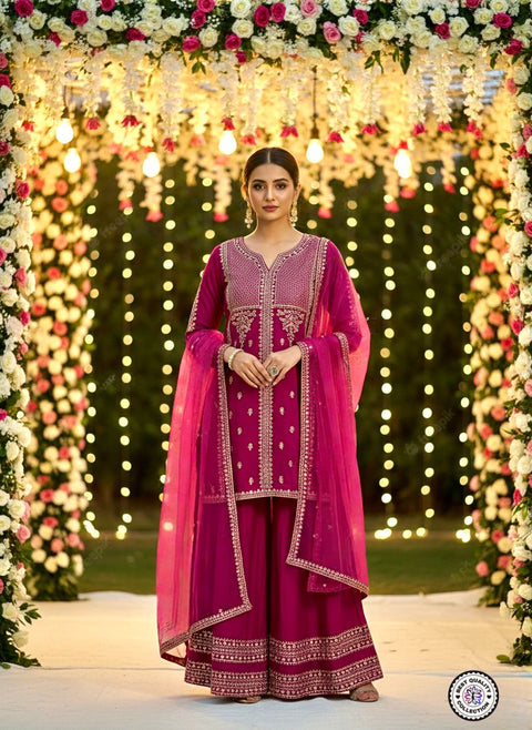 New Amazing Beautiful Collection PAIR OF TOP-BOTTOM & DUPATTA