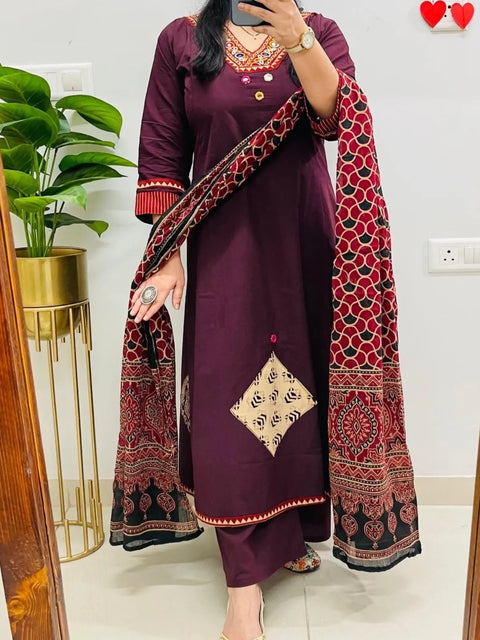 New Beautiful MUSLIN RAYON SLUB PAIR OF TOP-BOTTOM & DUPATTA