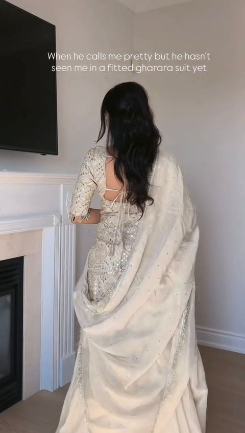 New FESTIVAL SPECIAL SHORT SUIT WITH DUPATTA & PLAZZO