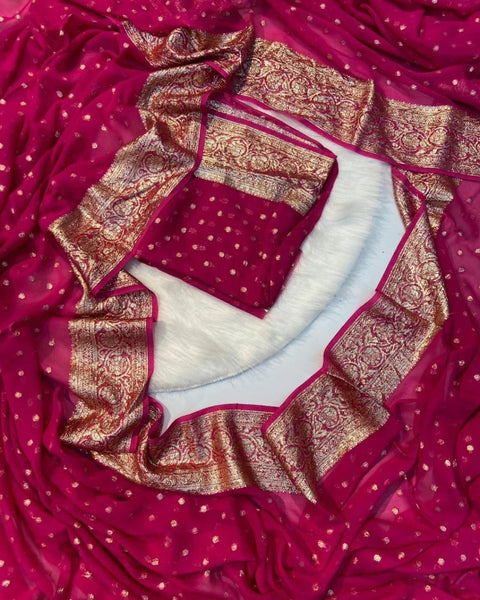New Premium Collection Georgette Saree
