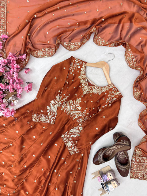 NEW DESIGNER ANARKALI GOWN