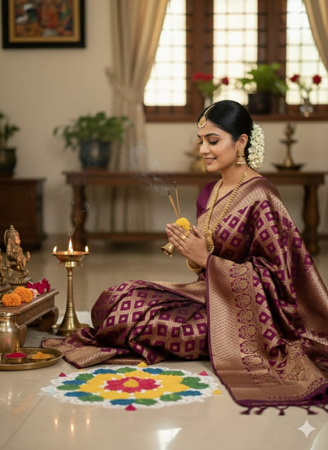 NEW ARRIVALSBEAUTIFUL SOFT BANARASI SILK SAREE