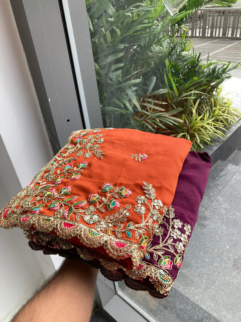 New Launch Maharani Gold Sarees Party Wear Soft Rangoli  Saree