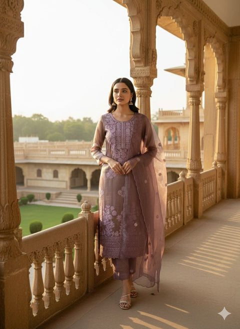 New Premium BEAUTIFUL EMBROIDERY WORK TWEEL COTTON Dress