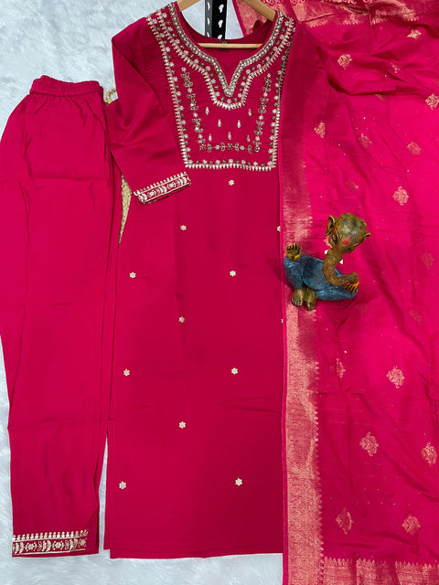 New Embroidery Thread,With Hand Work Dress