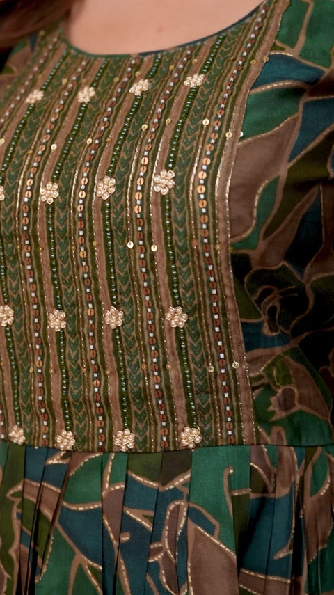 New premium Multi Embroidery Thread With Hand Work SalwarSuit