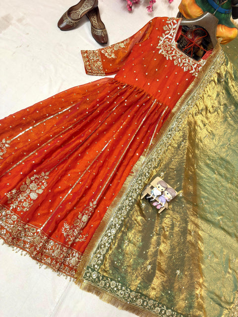 NEW DESIGNER ANARKALI GOWN
