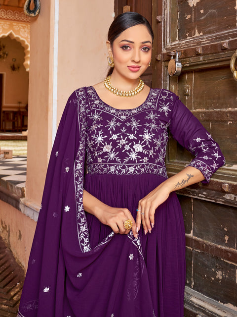 New PREMIUM DESIGNER READYMADE GOWN-DUPATTA