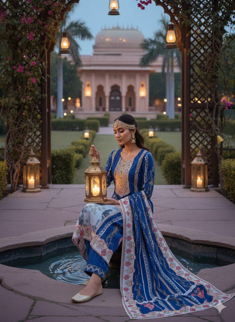 New beautifully designed  muslin suit