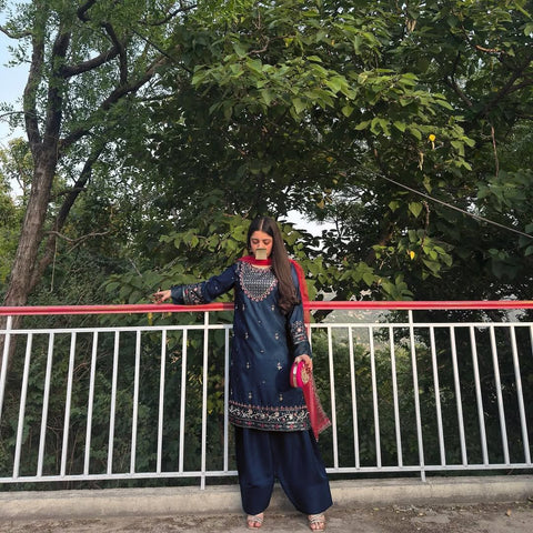 NEWLY LAUNCHED KURTI-FARSHI PLAZZO SET