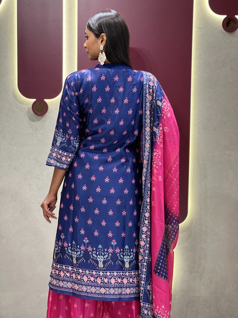 New Exclusive Collectionelegant and eye-catching Chinon Kurta Set