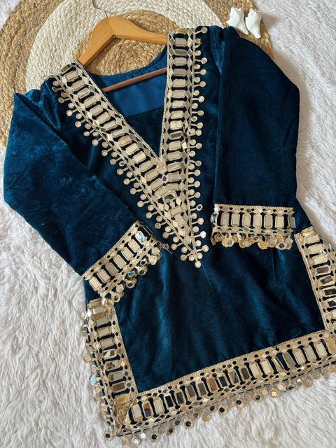 New Exclusive Mirror work Designer suit Set
