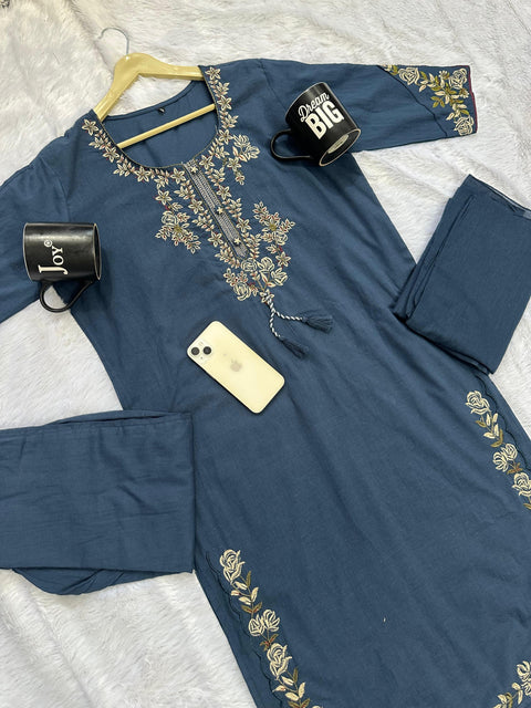 New  summer  Super Hit designKurti with plazzo with dupatta