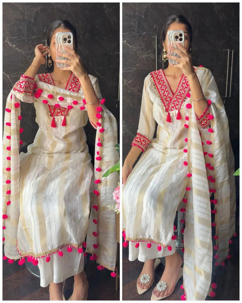 NEWLY LAUNCHED 3-PIECE KURTI SET