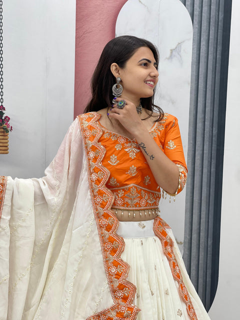 New Wedding Special  Heavy Embroidery Caoding Lehenga Choli
