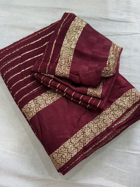 New Arrivals Viscose Georgette Saree