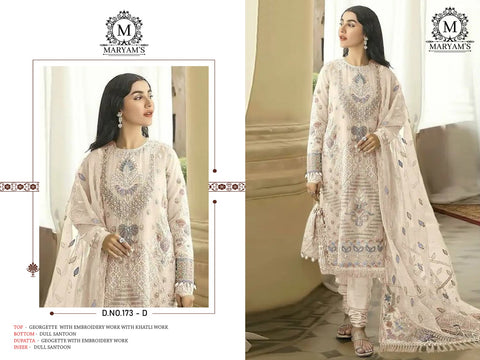 New Pakistani Heavy Faux Georgette With Embroidery Sequence Work Dress