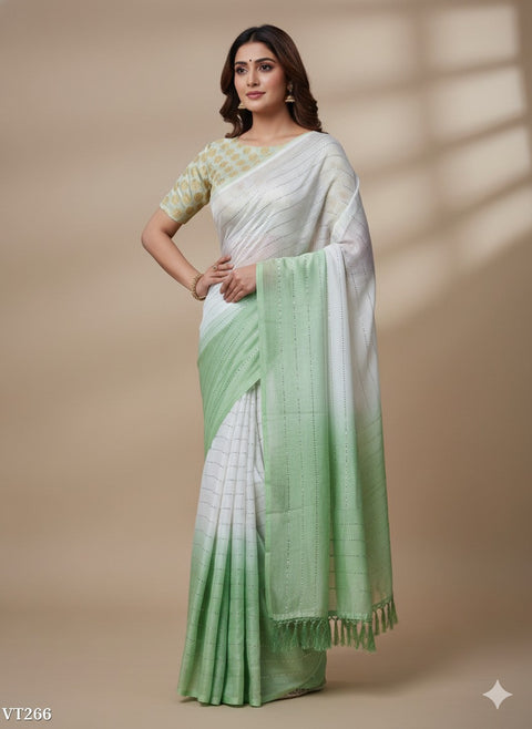 NEW LAUNCHHeavy chanderi silk with jac SAREES