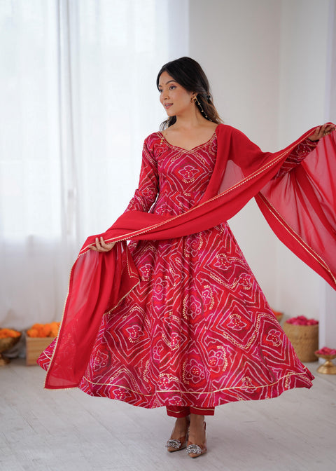 New Party Wear Look Pure Viscos Reyon Gown