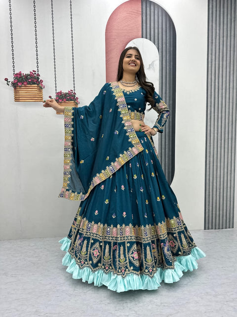 New Festival Heavy Embroidery Coading Lehenga Choli