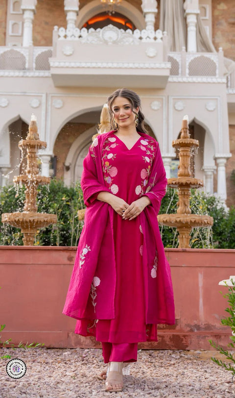 New Amazing Beautiful CollectionPAIR OF TOP-BOTTOM & DUPATTA