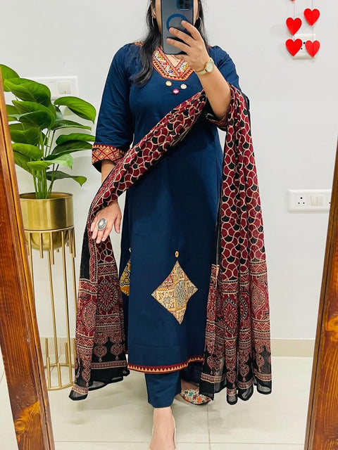 New Beautiful MUSLIN RAYON SLUB PAIR OF TOP-BOTTOM & DUPATTA