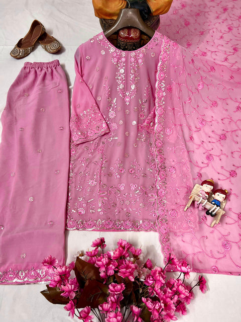 NEWLY LAUNCHED KURTI-PLAZZO SET