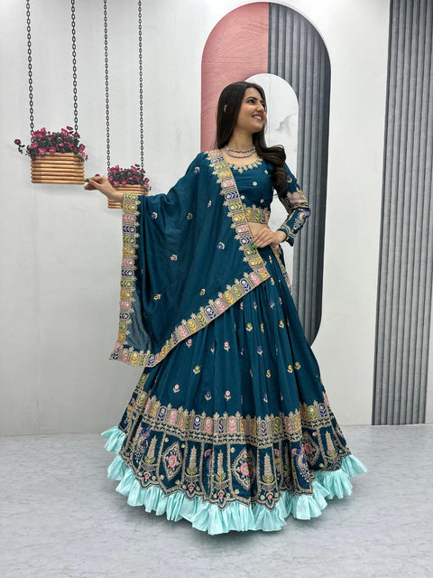 New Festival Heavy Embroidery Coading Lehenga Choli