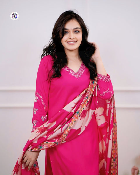 New Beautiful Collection pair  of  Top-Bottom& Duppata