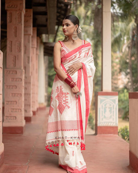 New BEAUTIFUL RICH PALLU & JACQUARD WORK ON ALL OVER THE SAREE