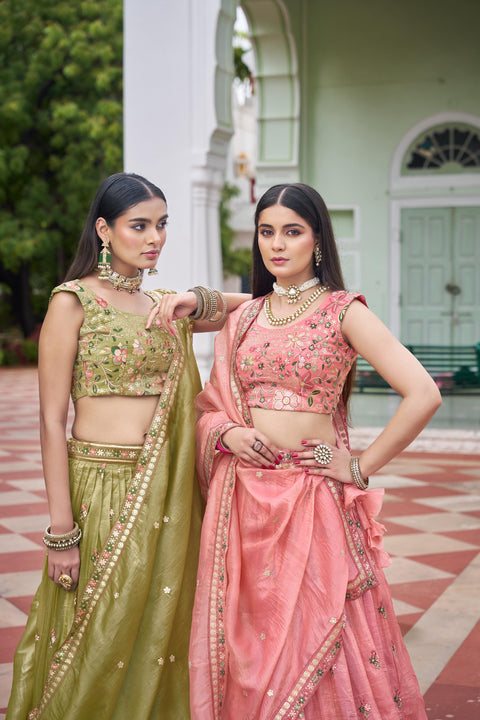 New Premium Gold CrushMatching Thread & Sequin EmbroideryCHOLI