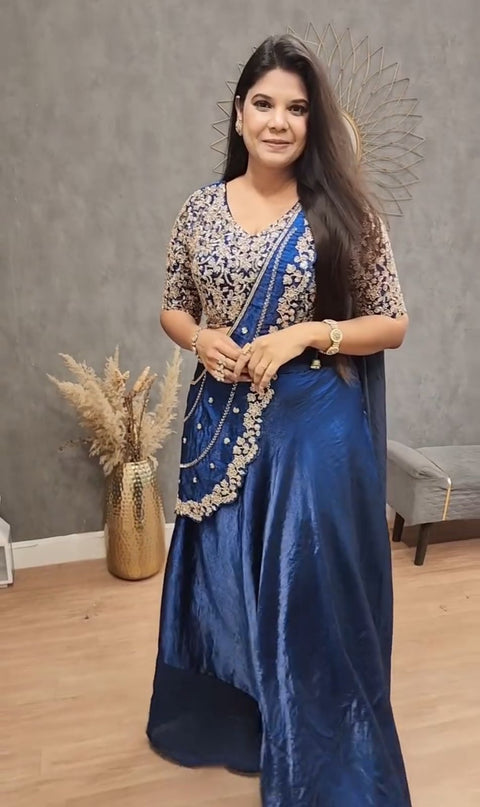 New Launching Embroidery Work Lehenga Choli