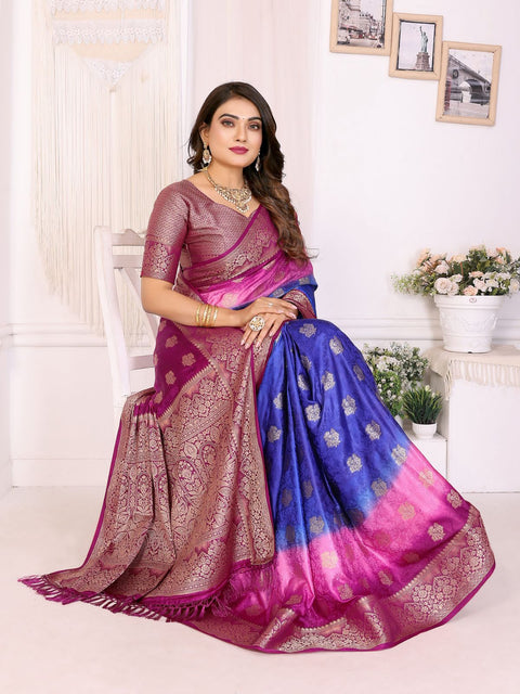 New Premium Soft Satin Silk Saree