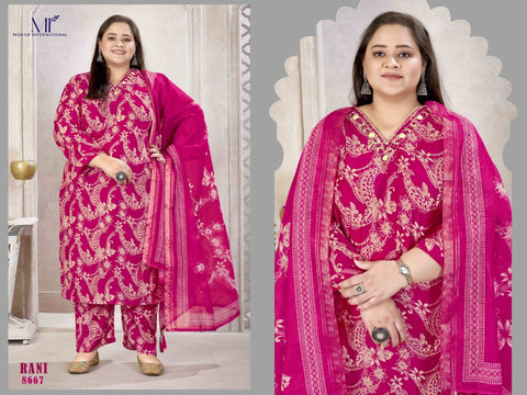 New Premium Lichi Viscose Export Quality With Handwork Top with Duppata