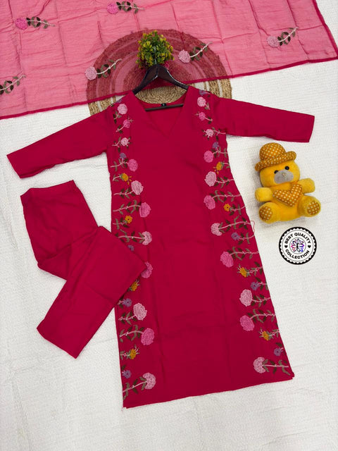New Amazing Beautiful CollectionPAIR OF TOP-BOTTOM & DUPATTA
