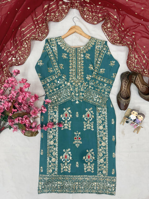 NEWLY LAUNCHED KURTI & PLAZZO SET