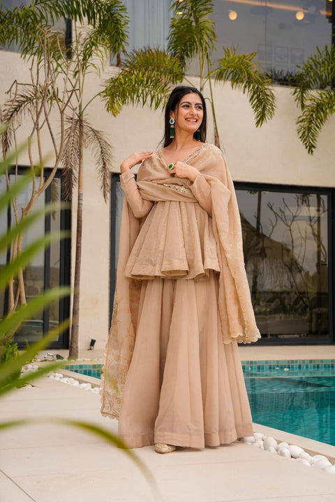 New Premium Women’s Ethnic WearFully Stitched & Ready to Wear top with Duppata