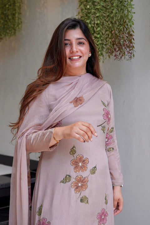 New presenting stylish Kurti Bottom With Dupatta 3 Piece set
